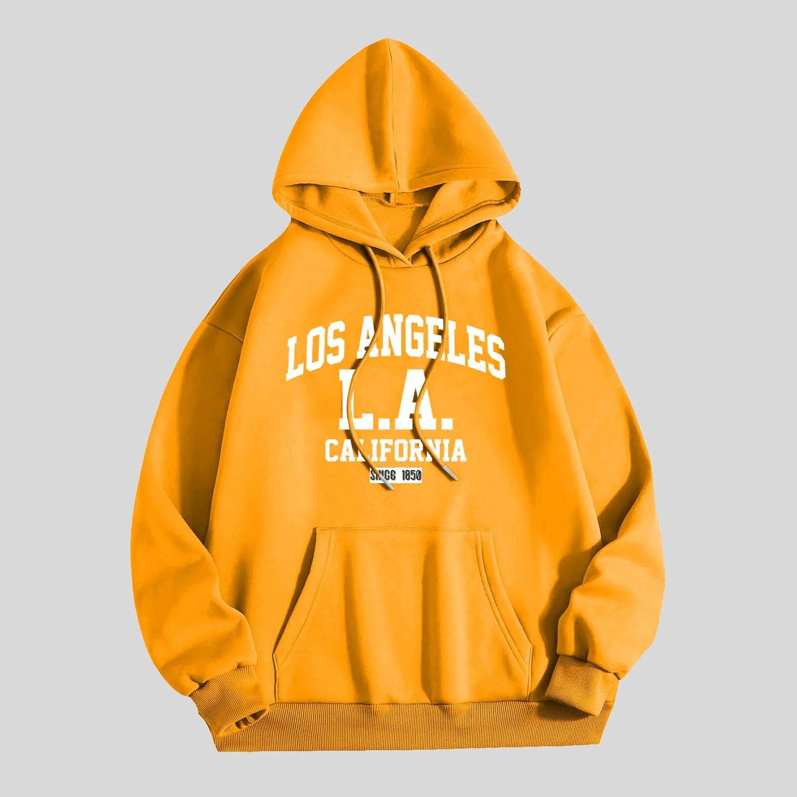 Brushed Letter Hoodie